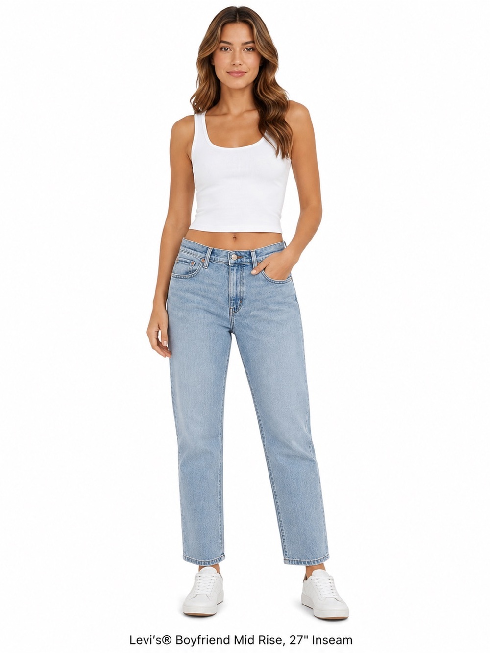 Levi's Women's Light Blue Boyfriend Jeans